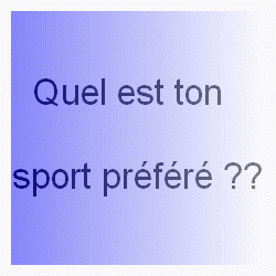 TON SPORT C KOI?